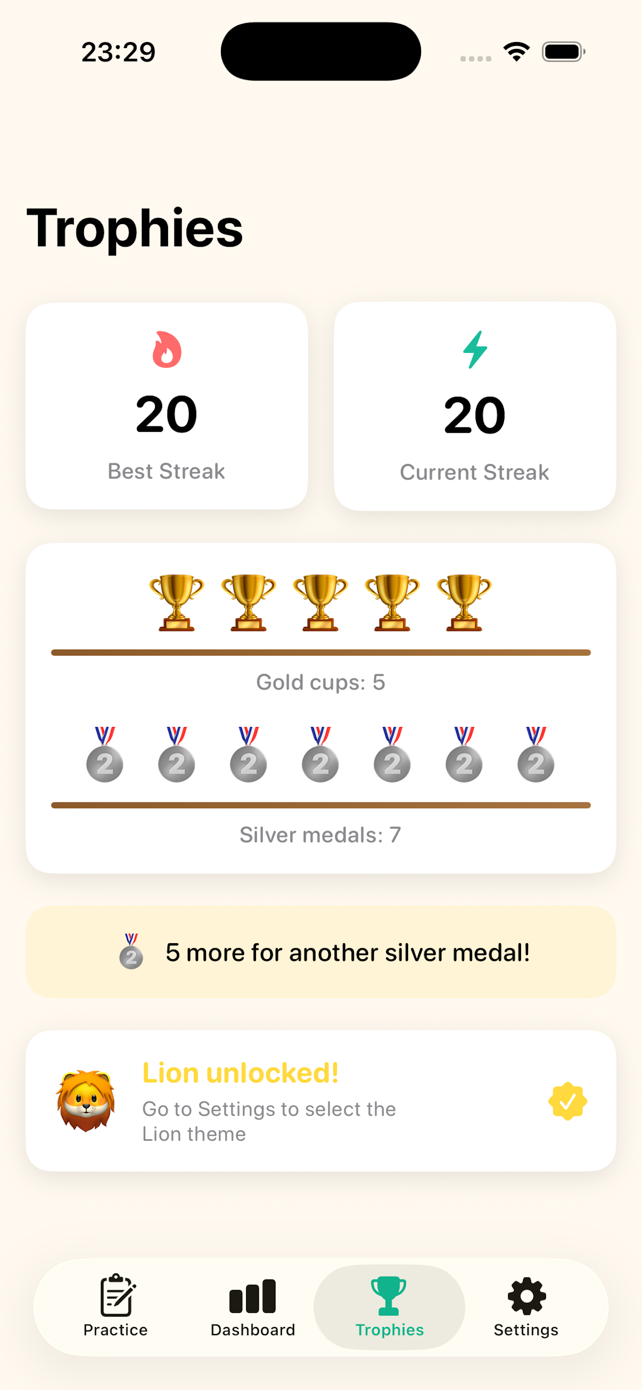 Trophies and achievements